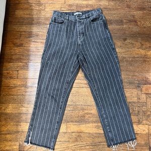 PACSUN high rise straight jean, size 28